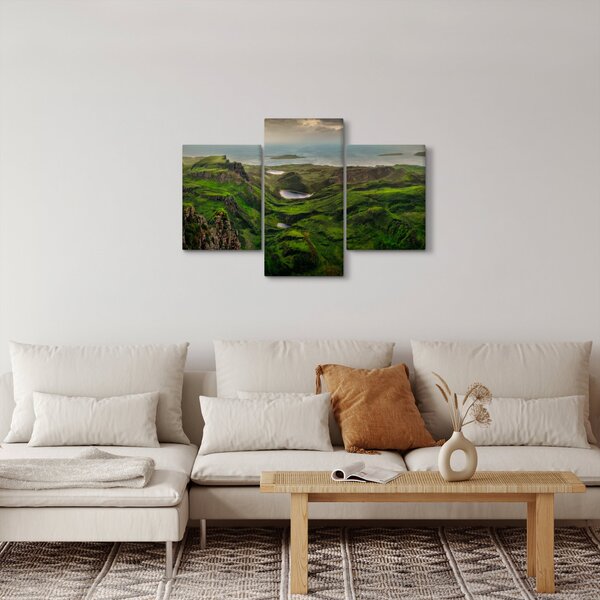 Kép - Quiraing, Skócia (90x60 cm)