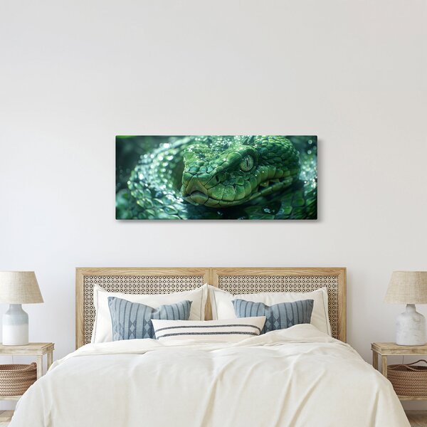 Kép - Egy kígyó portréja (120x50 cm)