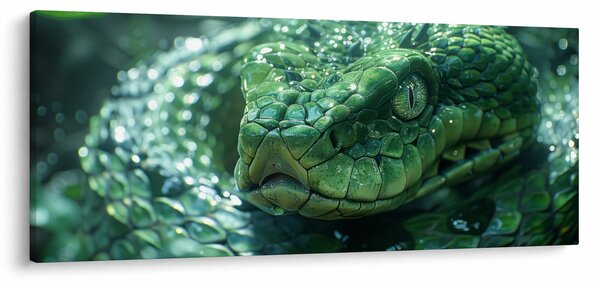 Kép - Egy kígyó portréja (120x50 cm)