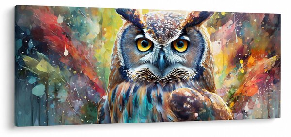 Kép - Egy bagoly festménye (120x50 cm)