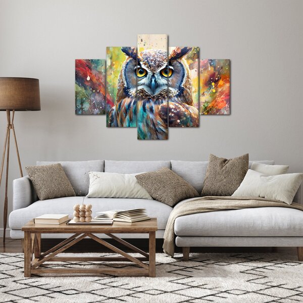 Kép - Egy bagoly festménye (150x105 cm)