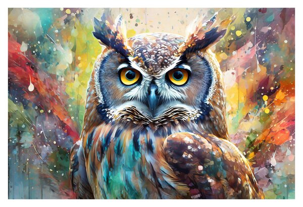 Kép - Egy bagoly festménye (90x60 cm)