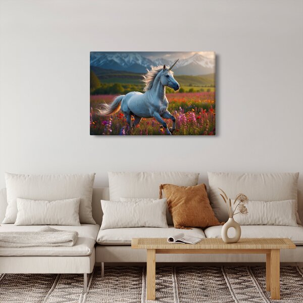 Kép - Egyszarvú (90x60 cm)