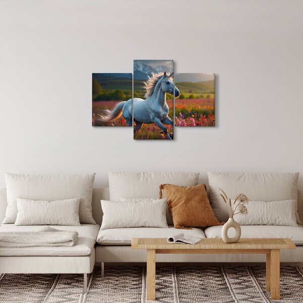 Kép - Egyszarvú (90x60 cm)
