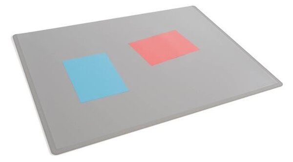 Könyökalátét, 650x500 mm, PP, átlátszó fedlappal, DURABLE, szürke (DB723310)