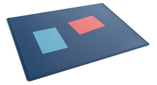 Könyökalátét, 650x500 mm, PP, átlátszó fedlappal, DURABLE, sötétkék (DB723307)