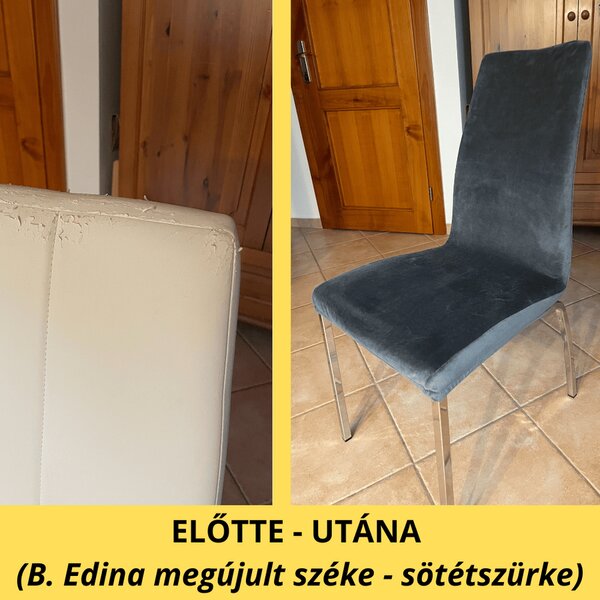 SzékHuzat JYSK HAVNDAL étkezőszékre (fehér)
