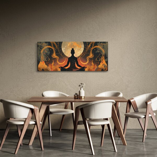 Kép - Meditáció (120x50 cm)