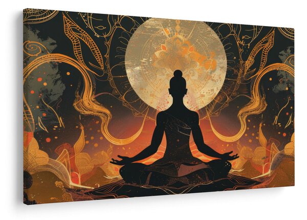 Kép - Meditáció (90x60 cm)