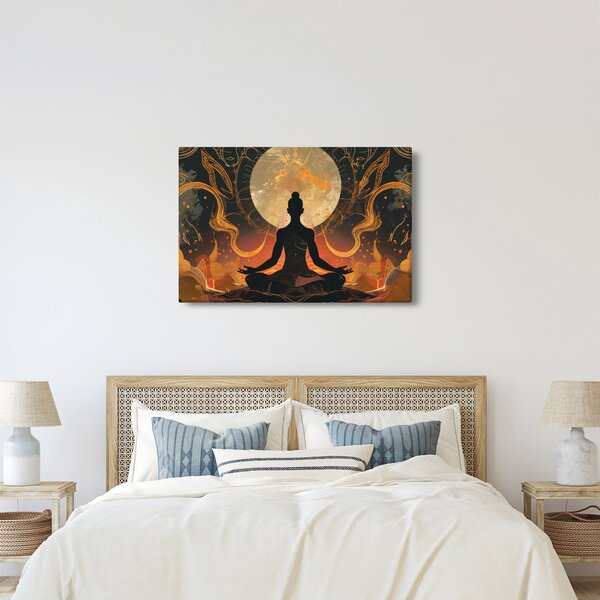 Kép - Meditáció (90x60 cm)