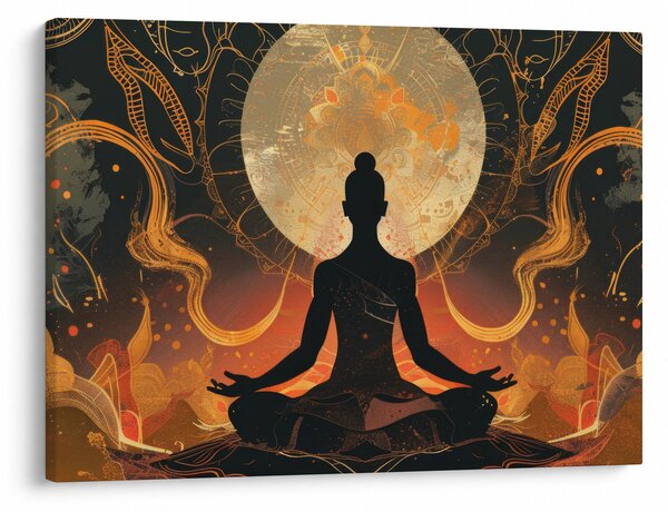 Kép - Meditáció (70x50 cm)