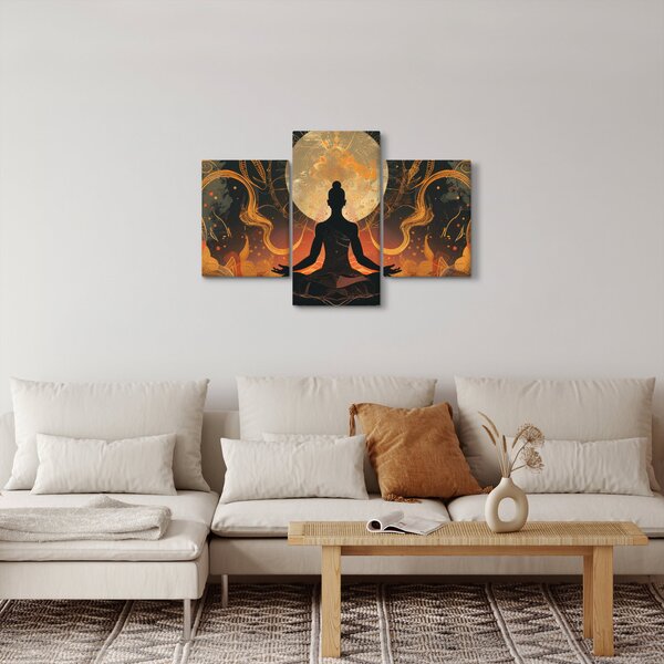 Kép - Meditáció (90x60 cm)