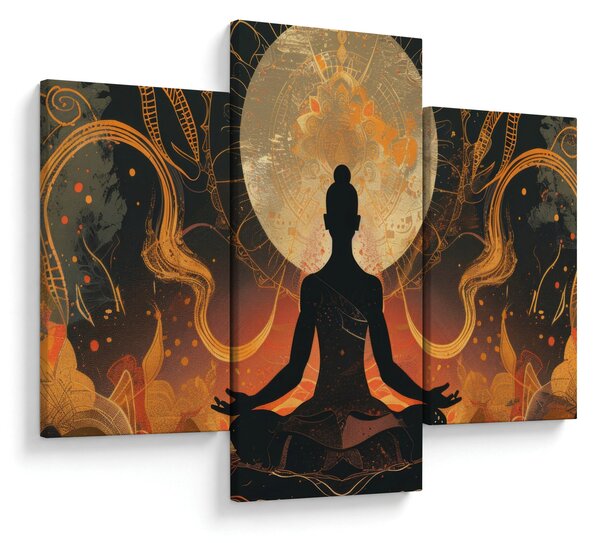 Kép - Meditáció (90x60 cm)