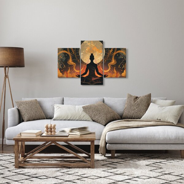 Kép - Meditáció (90x60 cm)