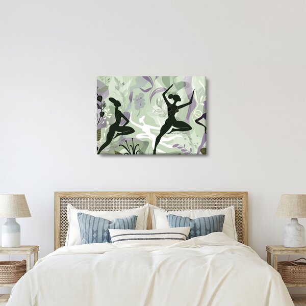 Kép - A táncosok illusztrációja (70x50 cm)