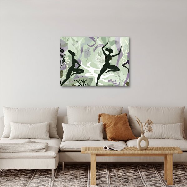 Kép - A táncosok illusztrációja (70x50 cm)