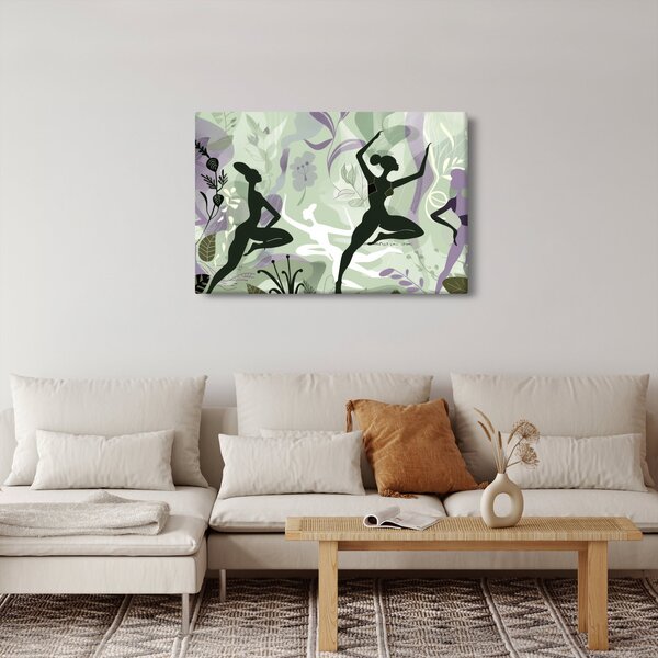 Kép - A táncosok illusztrációja (90x60 cm)