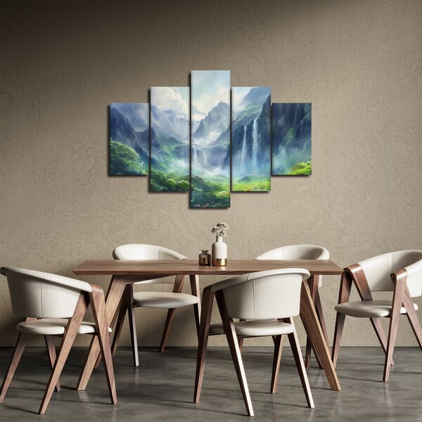 Kép - Vízesések völgye (150x105 cm)