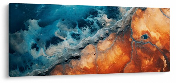 Kép - Víz és tűz (120x50 cm)