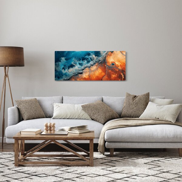Kép - Víz és tűz (120x50 cm)