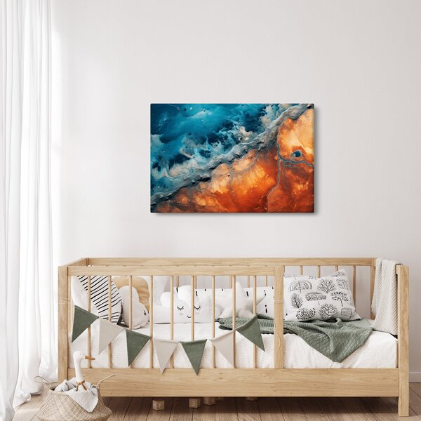 Kép - Víz és tűz (90x60 cm)