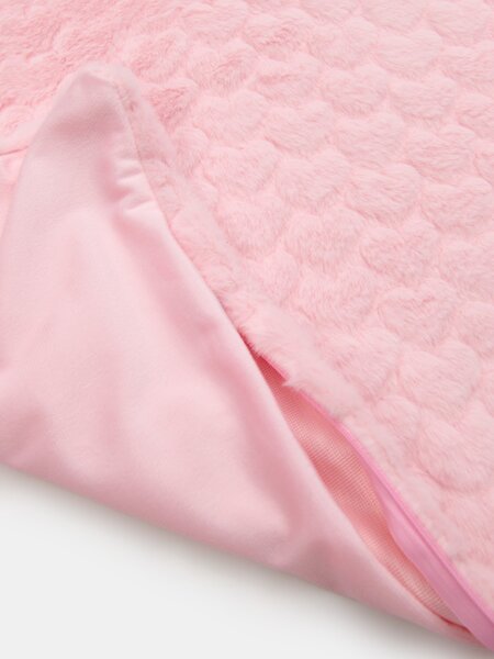 Sinsay - Párnahuzat műszőrméből - pasztellpink