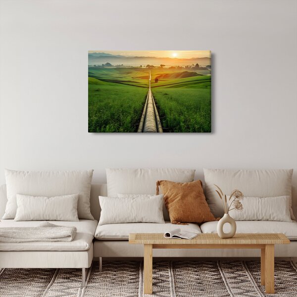 Kép - Napfelkelte a völgy felett (90x60 cm)