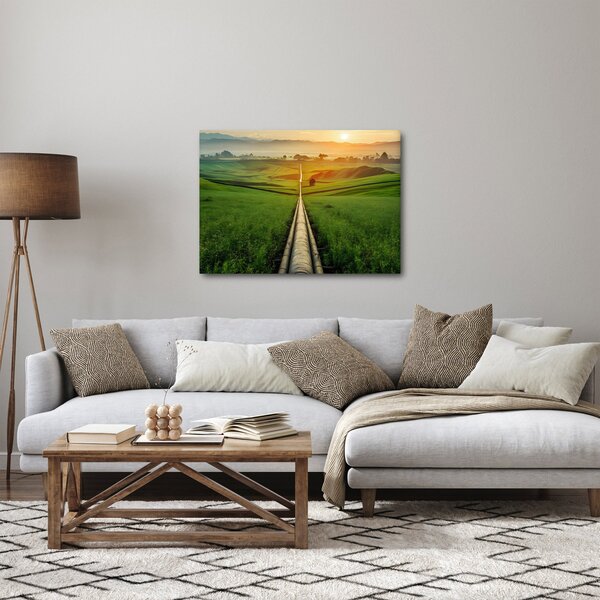 Kép - Napfelkelte a völgy felett (70x50 cm)