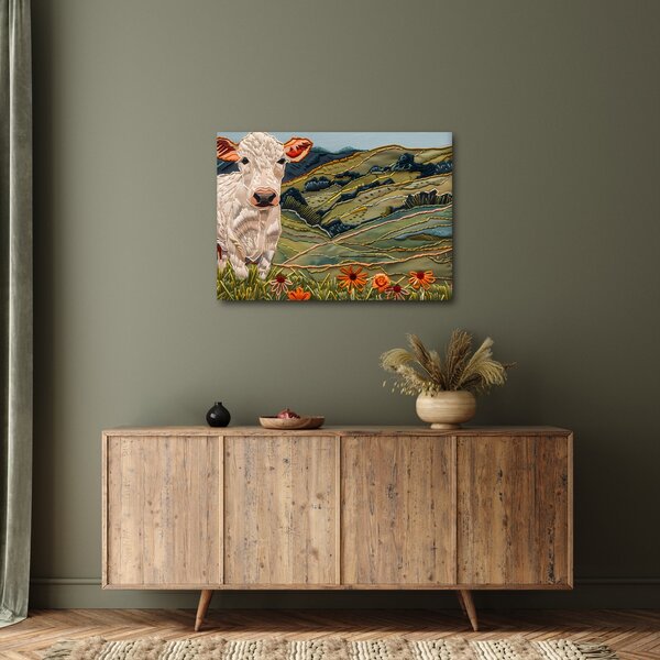 Kép - Kötött motívum utánzata (70x50 cm)