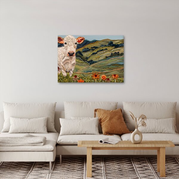 Kép - Kötött motívum utánzata (70x50 cm)