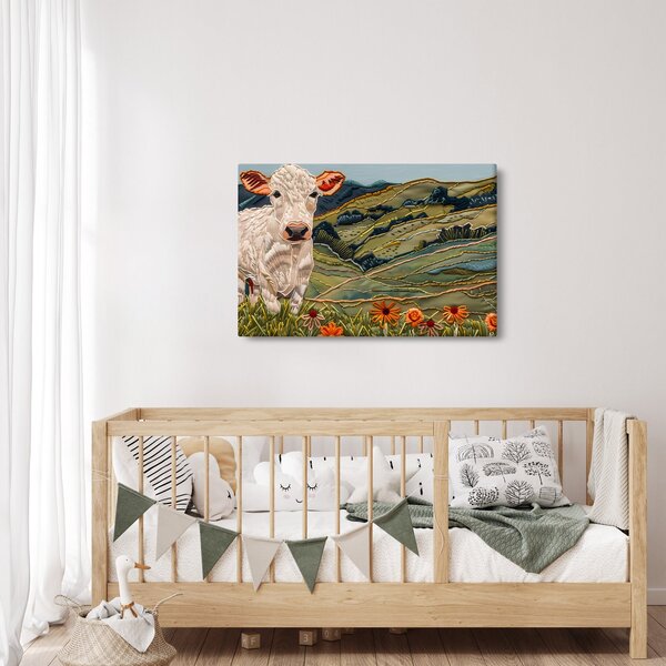 Kép - Kötött motívum utánzata (90x60 cm)