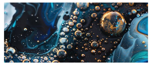 Kép - Tintacseppek (120x50 cm)