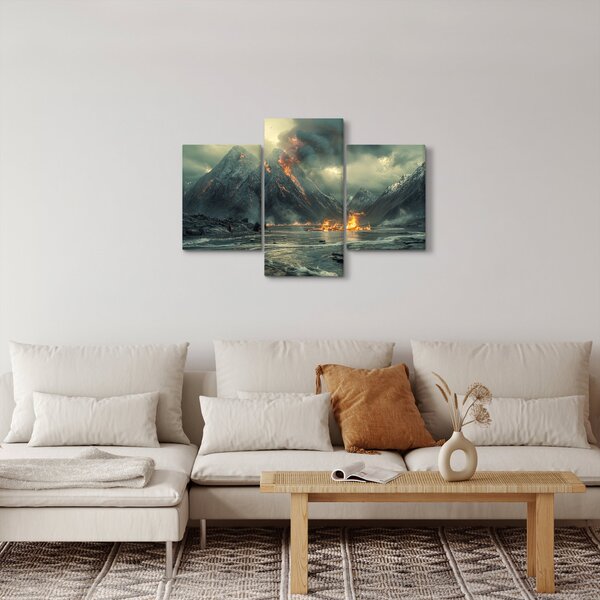Kép - Vulkánkitörés (90x60 cm)