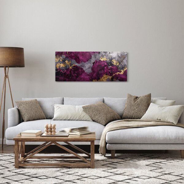 Kép - Texturáló absztrakció (120x50 cm)