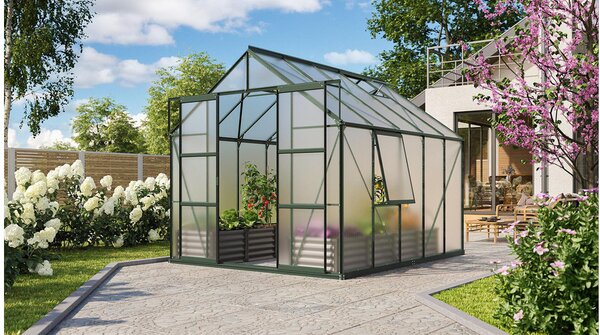 Üvegház VITAVIA URANUS 8300 PC 6 mm zöld színű LG585