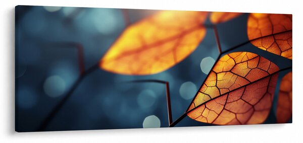 Kép - A levelek textúrája (120x50 cm)
