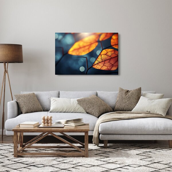 Kép - A levelek textúrája (90x60 cm)