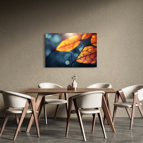 Kép - A levelek textúrája (90x60 cm)