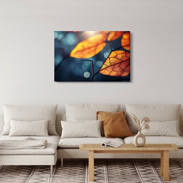 Kép - A levelek textúrája (90x60 cm)