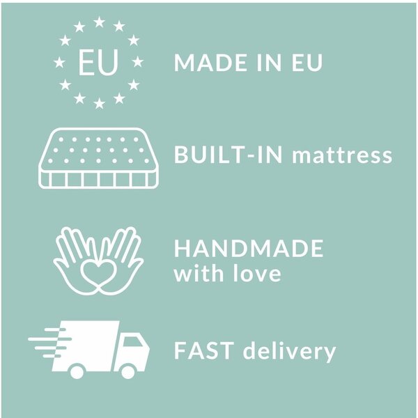 Krémszínű ágyneműtartós boxspring ágy 160x200 cm Monpelli – Maison de Rêve