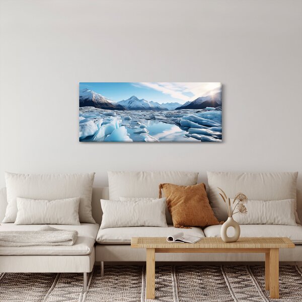 Kép - Gleccser képződmények (120x50 cm)