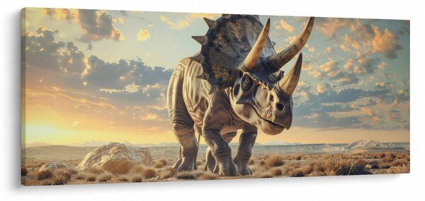 Kép - Triceratops (120x50 cm)
