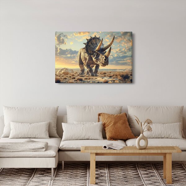 Kép - Triceratops (90x60 cm)