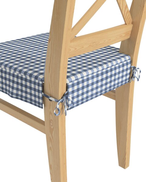 Ülőpárna Ikea Ingolf termék színe sötétkék szövet mintás