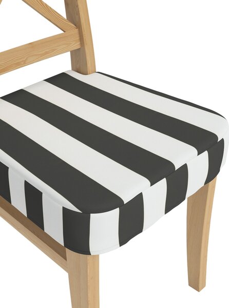 Ülőpárna Ikea Ingolf termék színe fekete szövet mintás