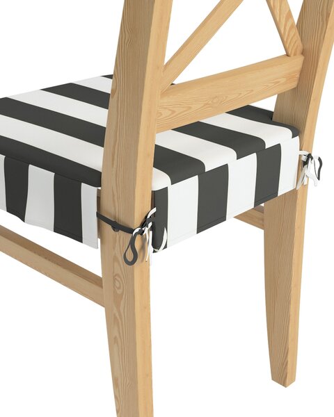 Ülőpárna Ikea Ingolf termék színe fekete szövet mintás