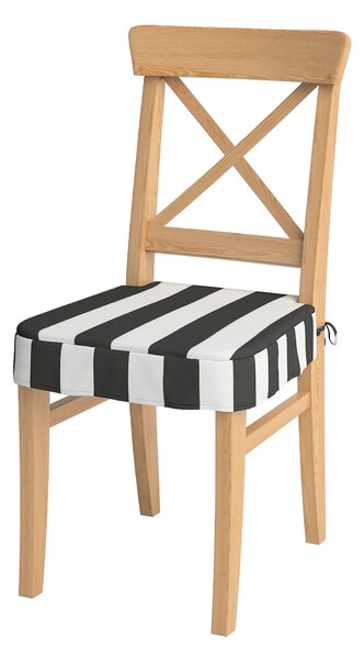 Ülőpárna Ikea Ingolf termék színe fekete szövet mintás