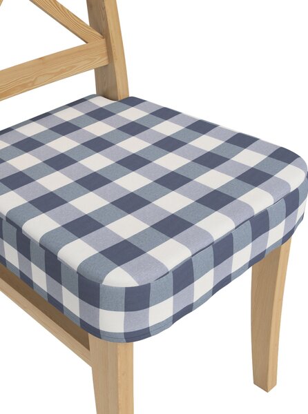 Ülőpárna Ikea Ingolf termék színe sötétkék szövet mintás