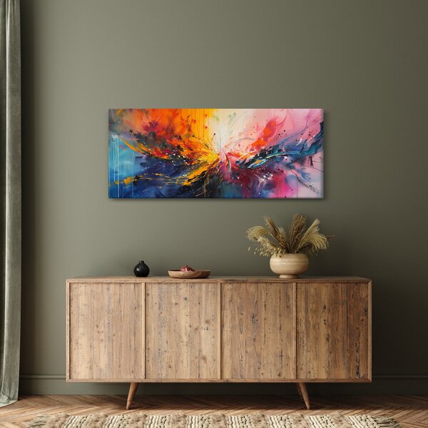 Kép - Színes absztrakció (120x50 cm)