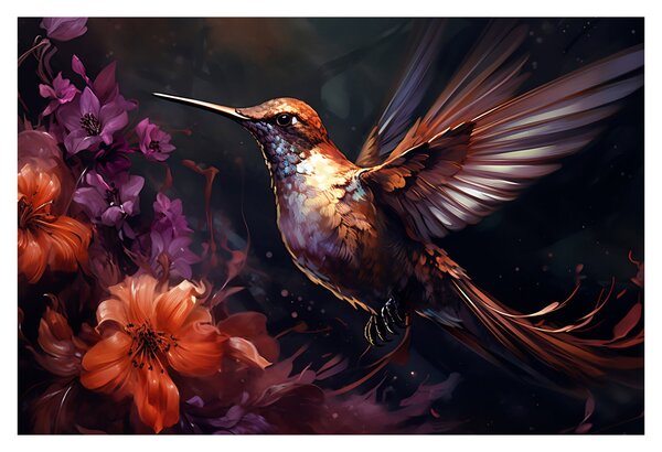 Kép - Kolibri (90x60 cm)